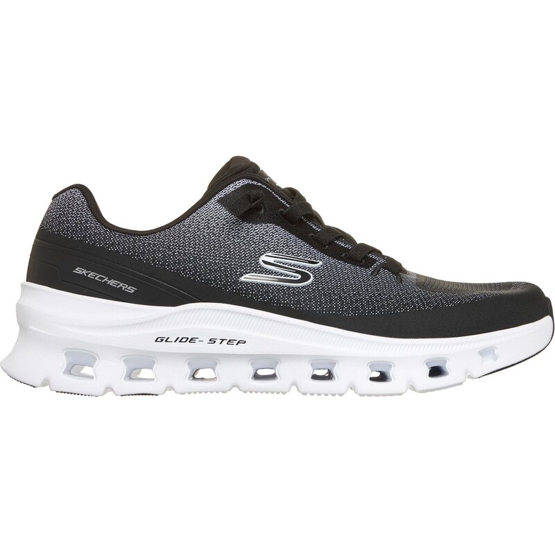 Skechers Muži Glide-Step Pro - Waverra Teniska v Černá/Bílý,