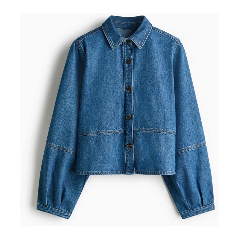 H&M - Džínová košile - modrá 113436531