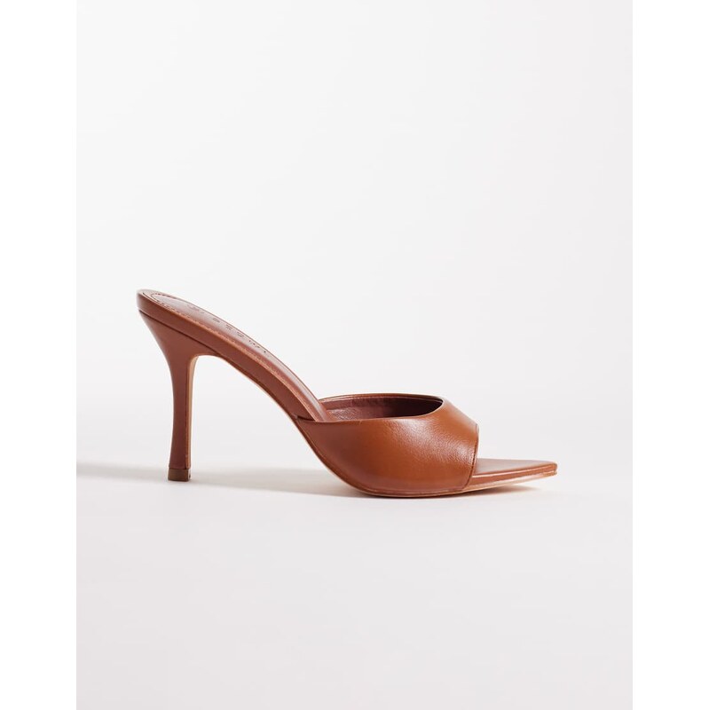 SEQWL Ocon heeled sandal in caramel-Brown 115483075