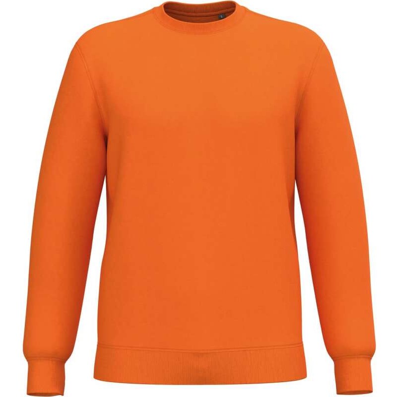 Kariban UNISEX mikina bez kapuce CREW NECK –