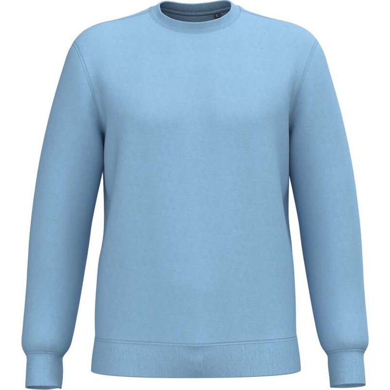 Kariban UNISEX mikina bez kapuce CREW NECK –