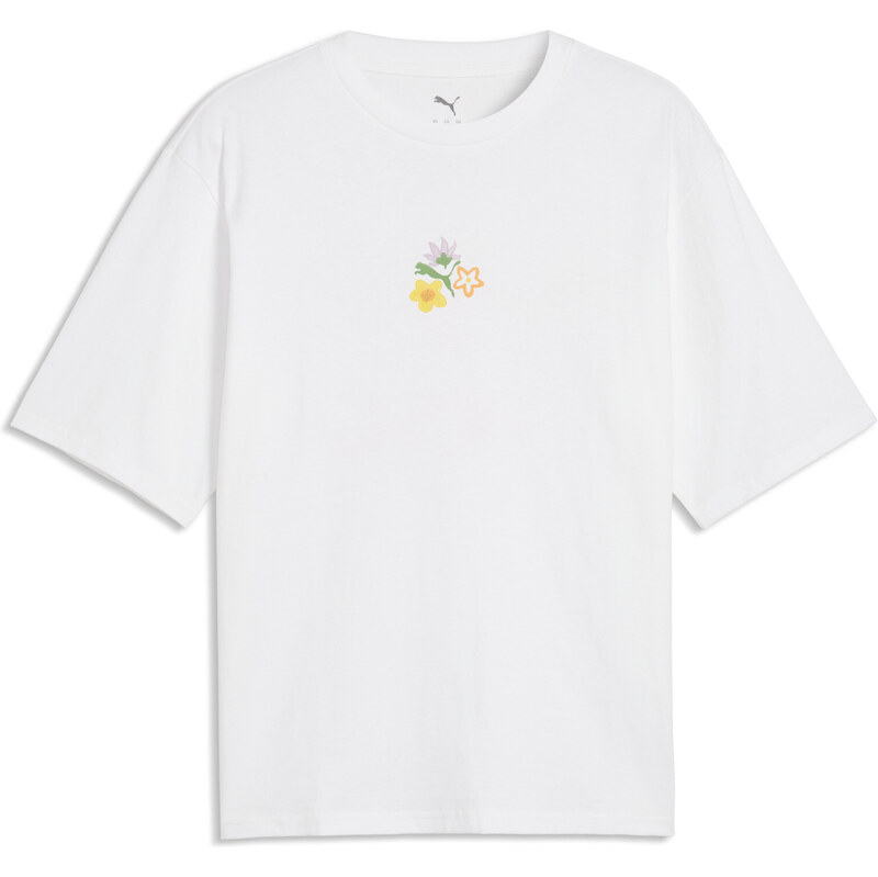PUMA Wardrobe Essentials Boxy Florals Graphic Tee Men