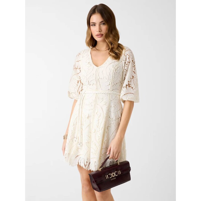 Guess dámské krémové šaty 113444494