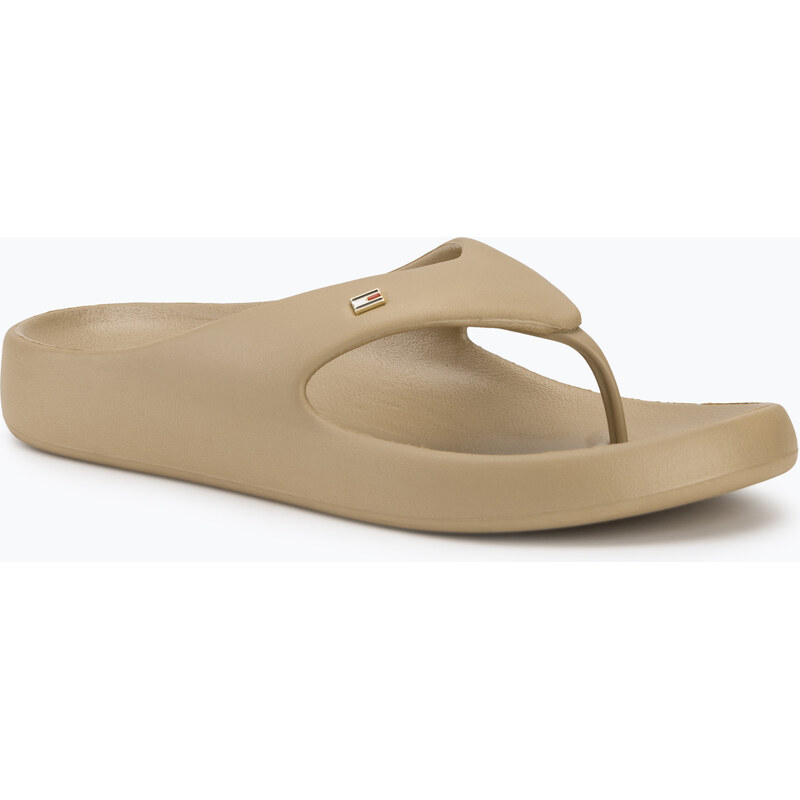 Dámské žabky Tommy Hilfiger Pearlized Summer Sandal safari