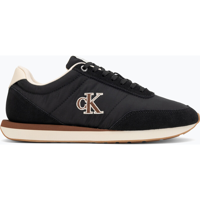 Pánské boty Calvin Klein YM0YM01361 Retro Runner Ess Mix Mat black/light cashew