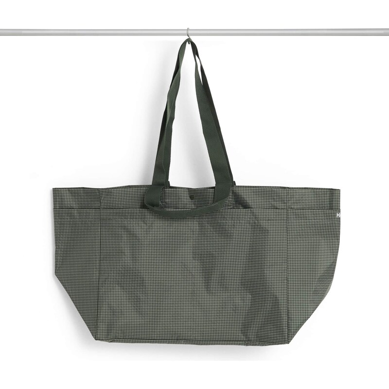 HAY Taška Grid Weekend Bag M Dark Green