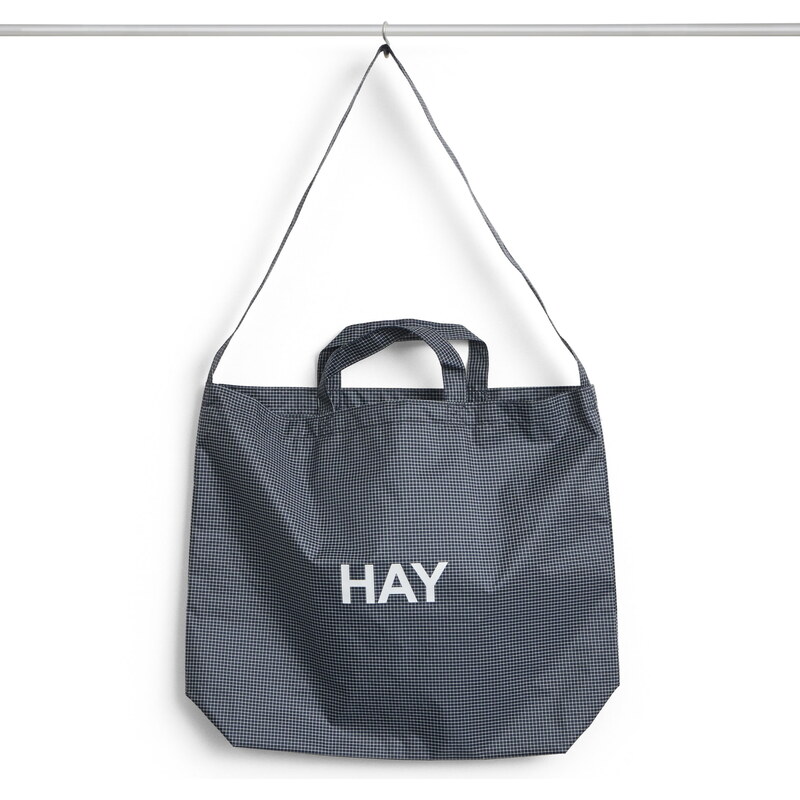 HAY Taška Grid Crossover Bag M Dark Blue