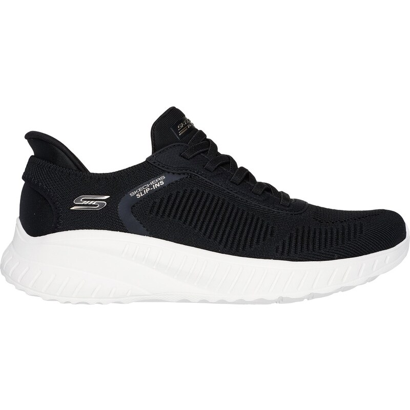 Skechers Ženy Slip-ins: BOBS Sport Squad Chaos Shoes v Černá,