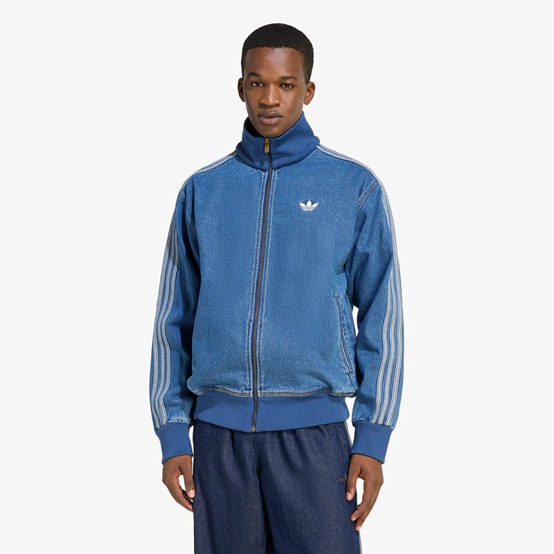 adidas Originals Mikina adidas Adicolor Denim Firebird Track Top