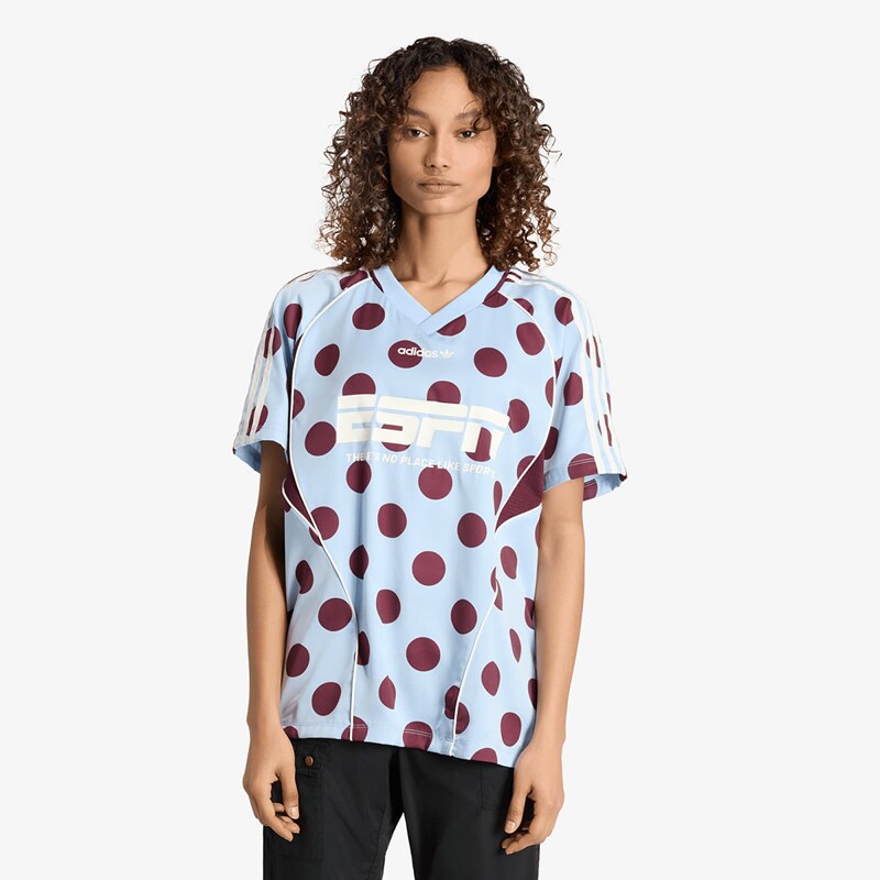 adidas Originals Dres adidas Street Jersey Ss Clear Sky L