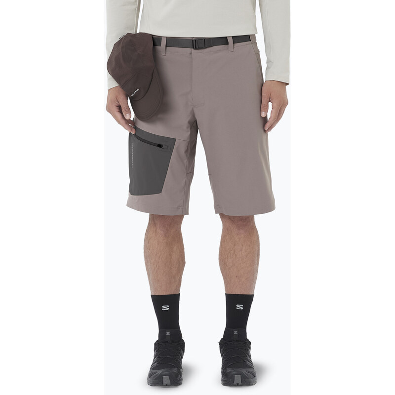 Pánské trekingové šortky Salomon Outerpath Utility iron