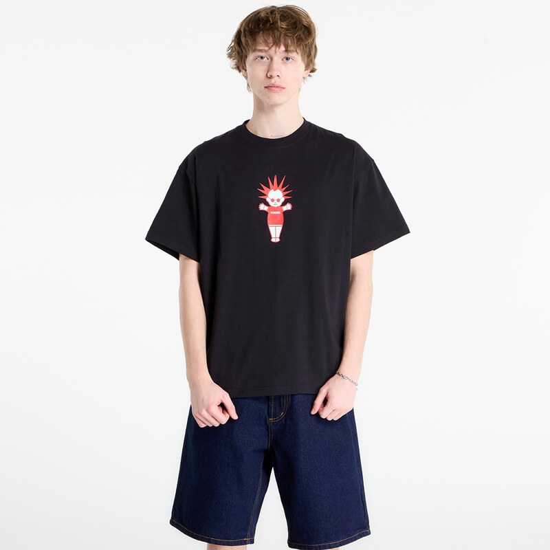 Tričko PLEASURES Punkpie T-Shirt Black XL