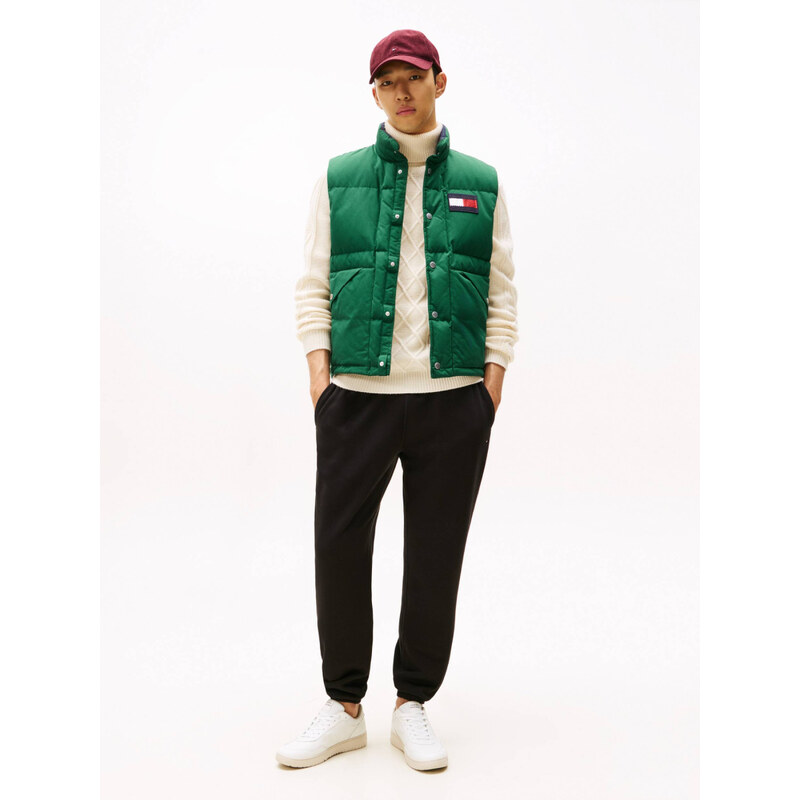 Tommy Hilfiger pánské černé tepláky