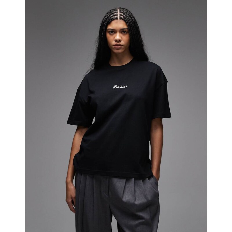 Dickies Wellsville boyfriend t-shirt in black 113465107