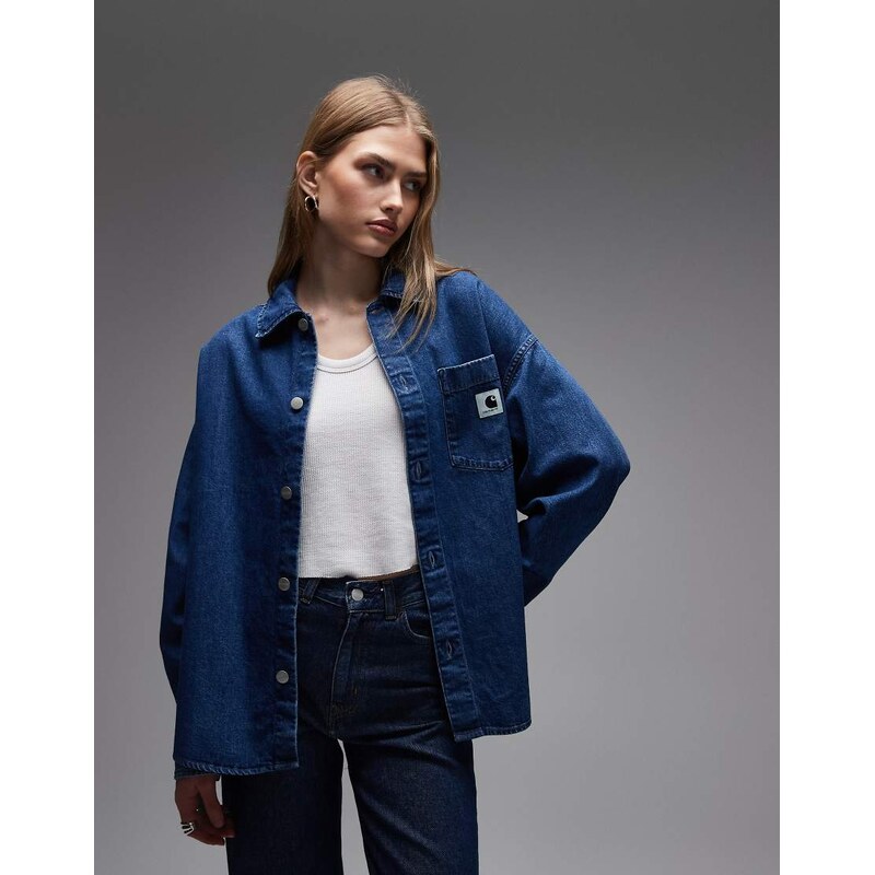 Carhartt WIP alta denim shirt in blue 113465123