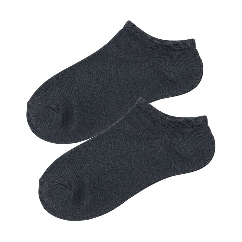 Chlapecké kotníkové ponožky Design Socks jednobarevné -šedá barva 61136614