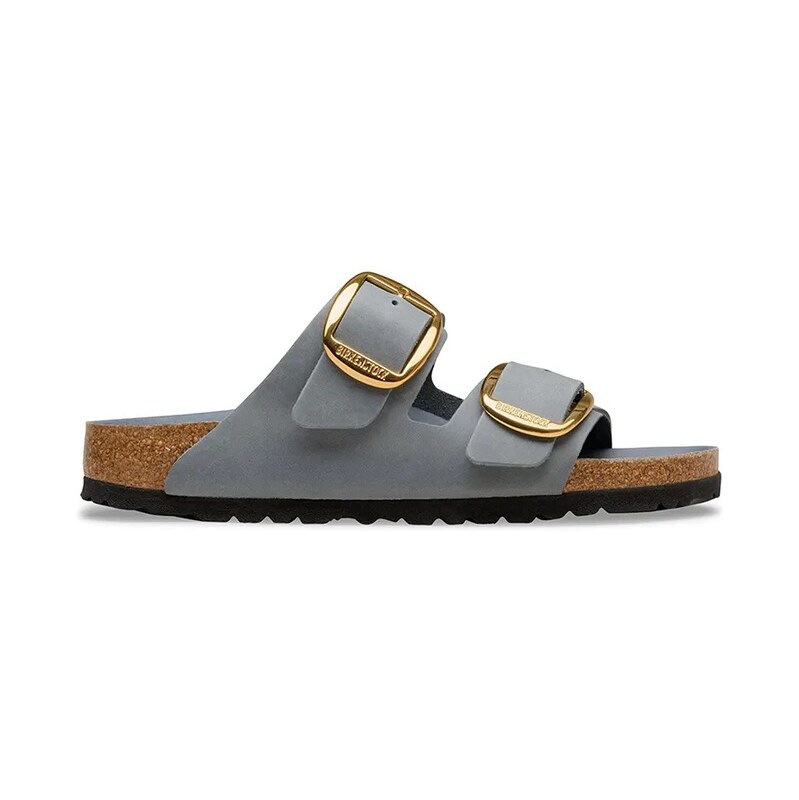 Birkenstock pantofle dámské nubukové Arizona Big Buckle