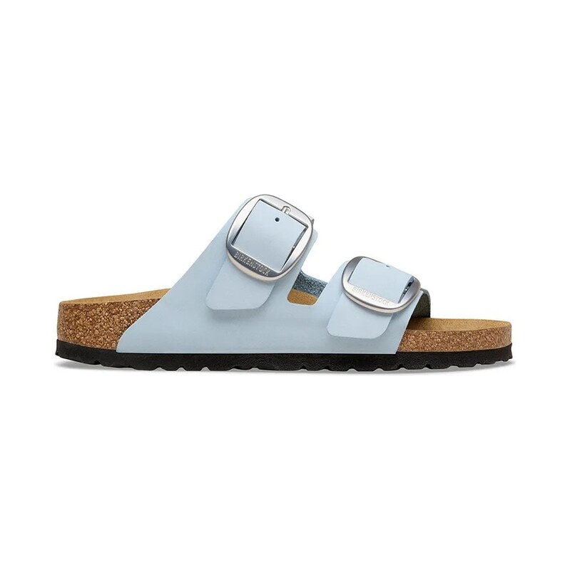 Birkenstock pantofle dámské nubukové Arizona Big Buckle