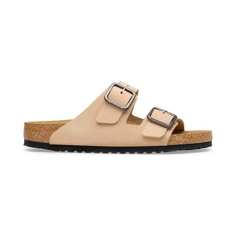 Birkenstock pantofle nubukové Arizona Wire Buckle