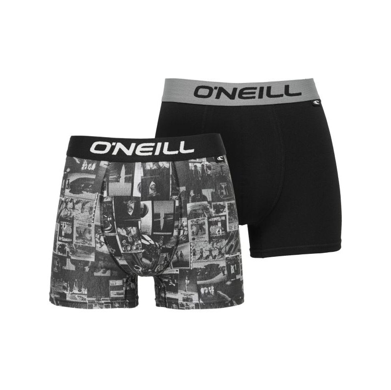 ONeill BOXER HERITAGE COLLAGE 2-PACK Pánské boxerky