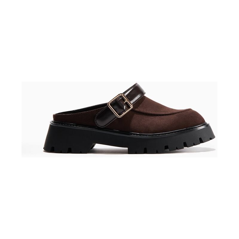 H&M - Robustní mokasínové nazouváky - hnědá 113466647