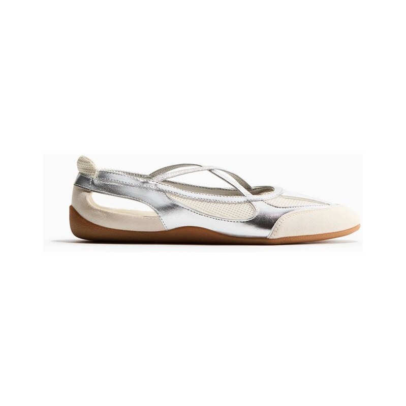 H&M - Tenisky - sandály - stříbrná 113466762