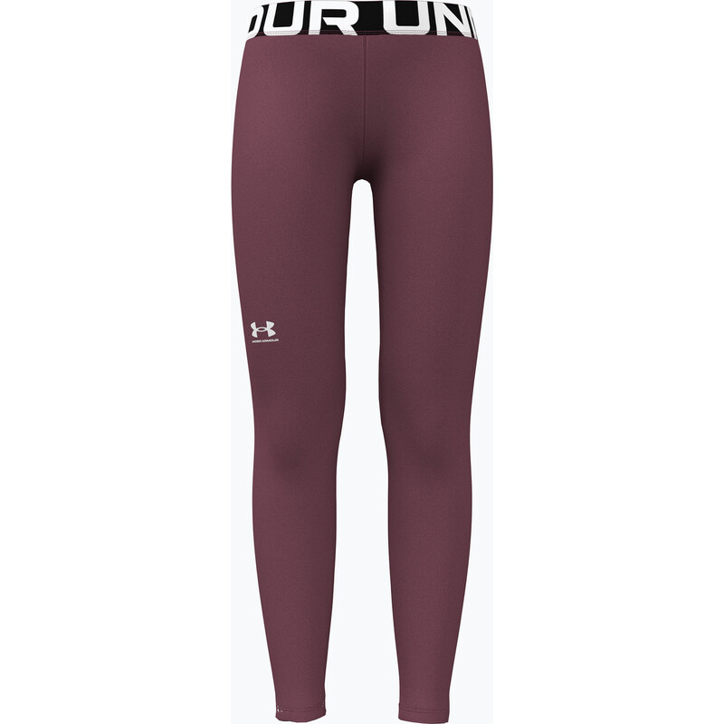 Dětské tréninkové legíny Under Armour HeatGear fuchsia dusk