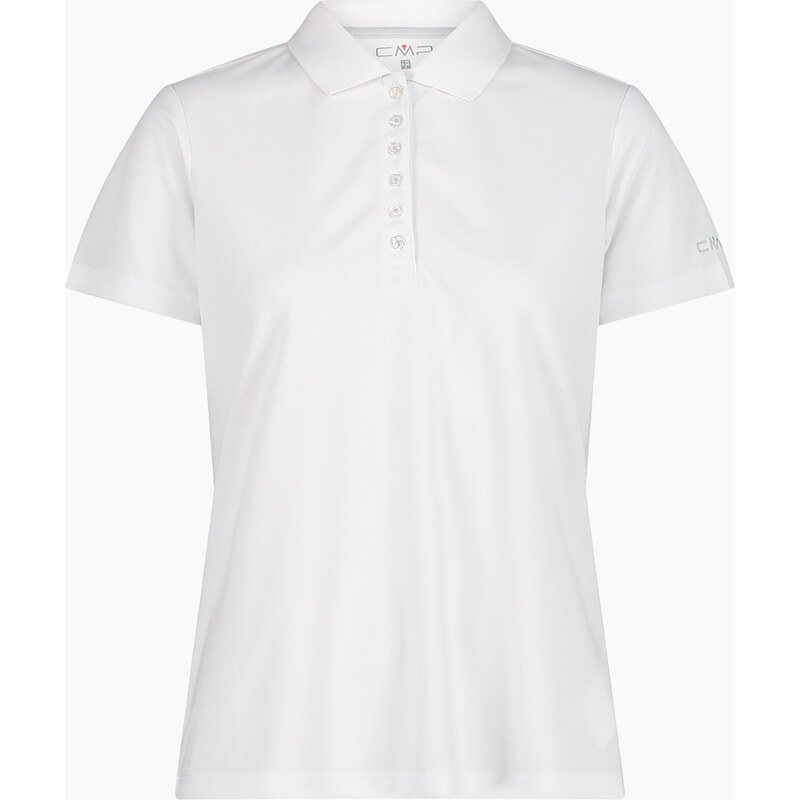 Dámské polo tričko CMP 3T59676 White/Ice polo