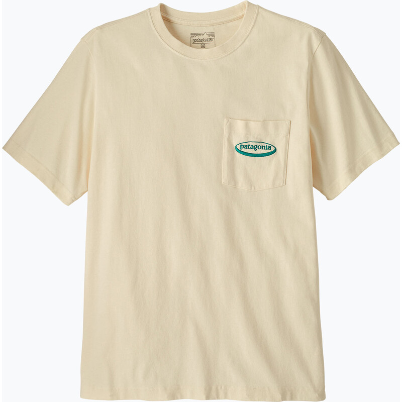Pánské tričko Patagonia Midweight 95 Oval Logo Pocket Tee undyed
