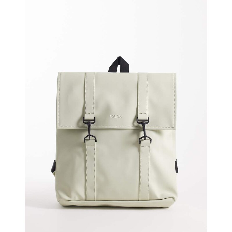Rains 13310 MSN waterproof mini backpack in light green 113467173