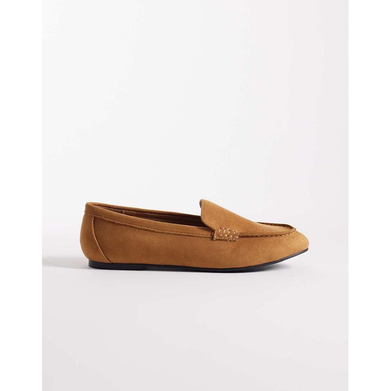 London Rebel Bailey loafer in black tan micro-Brown 115409056