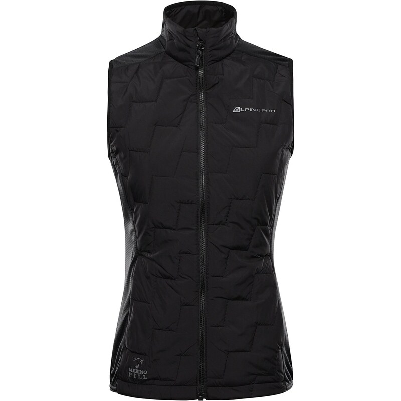 ALPINE PRO - NERCA DÁMSKÁ VESTA S MERINO VÝPLNÍ