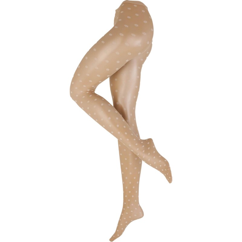 Wolford Jemné punčocháče Daisy tělová / barva vaječné skořápky 113487254