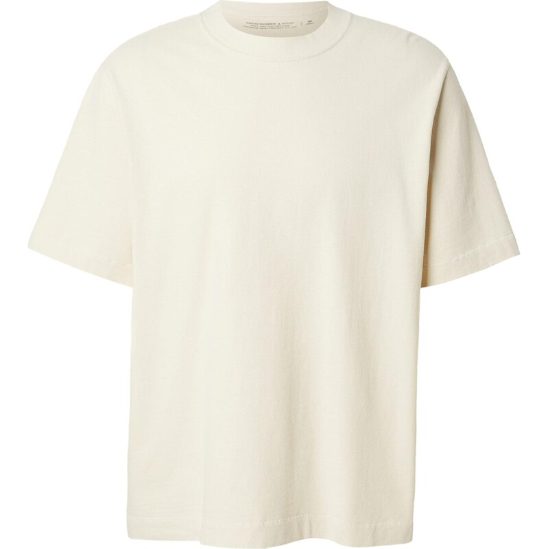Abercrombie & Fitch Tričko PREM HW 2.0 offwhite