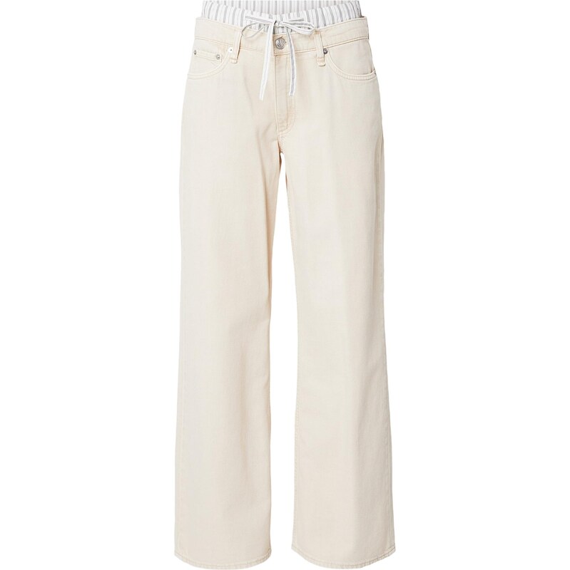 rag & bone Džíny SAIGE krémová