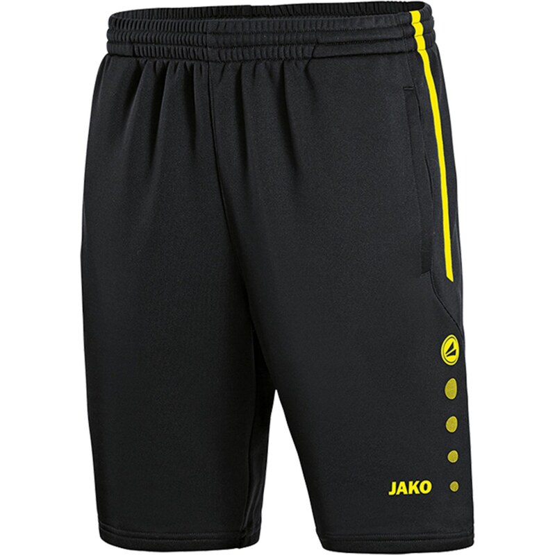 JAKO Sportovní kalhoty žlutá / černá