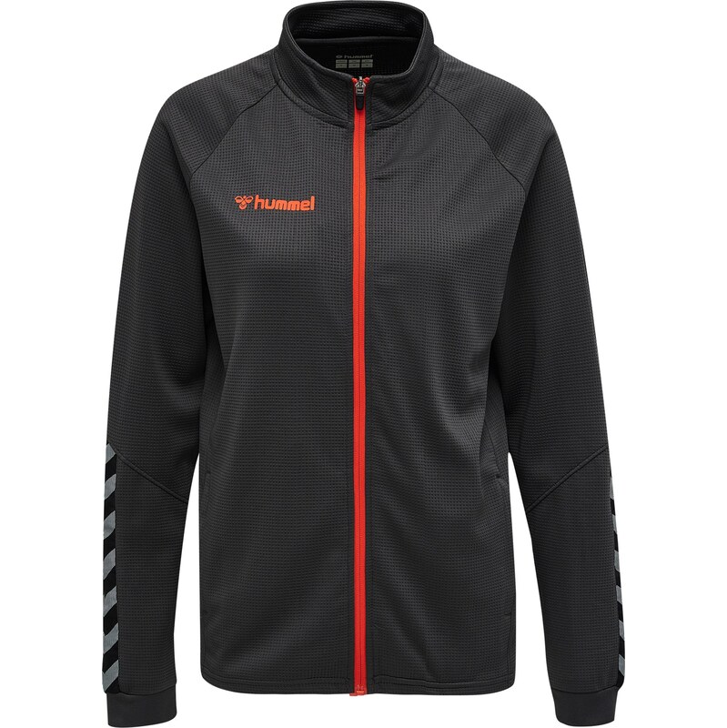 Hummel Sportovní bunda Authentic antracitová / tmavě šedá /