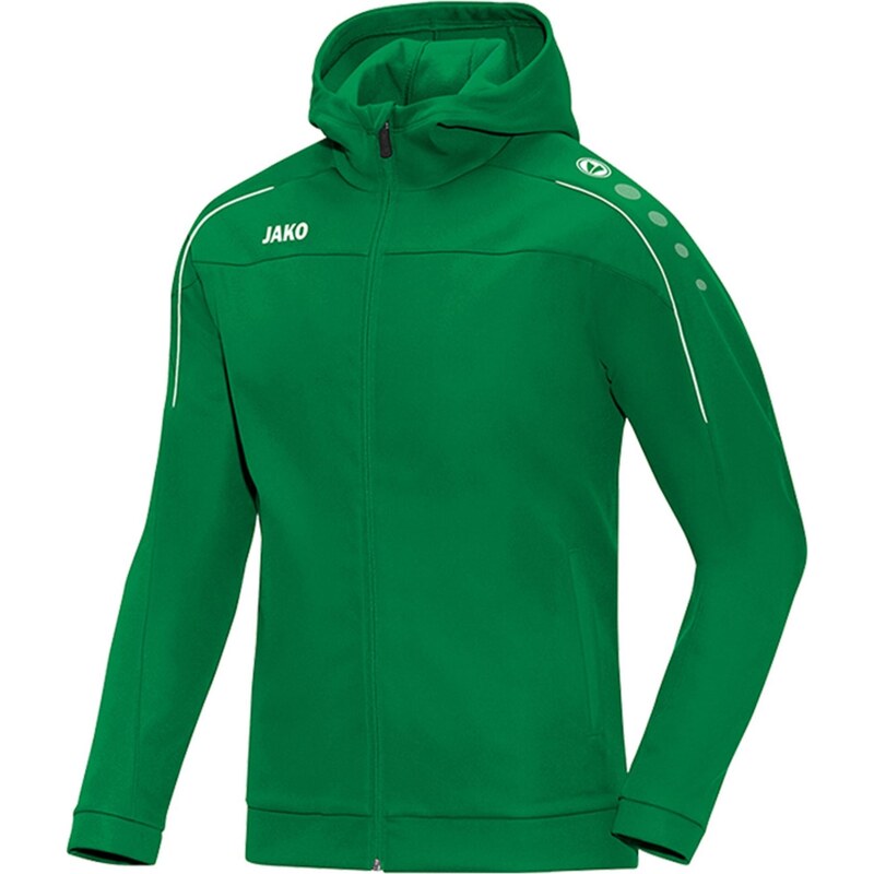 JAKO Sportovní bunda zelená / bílá