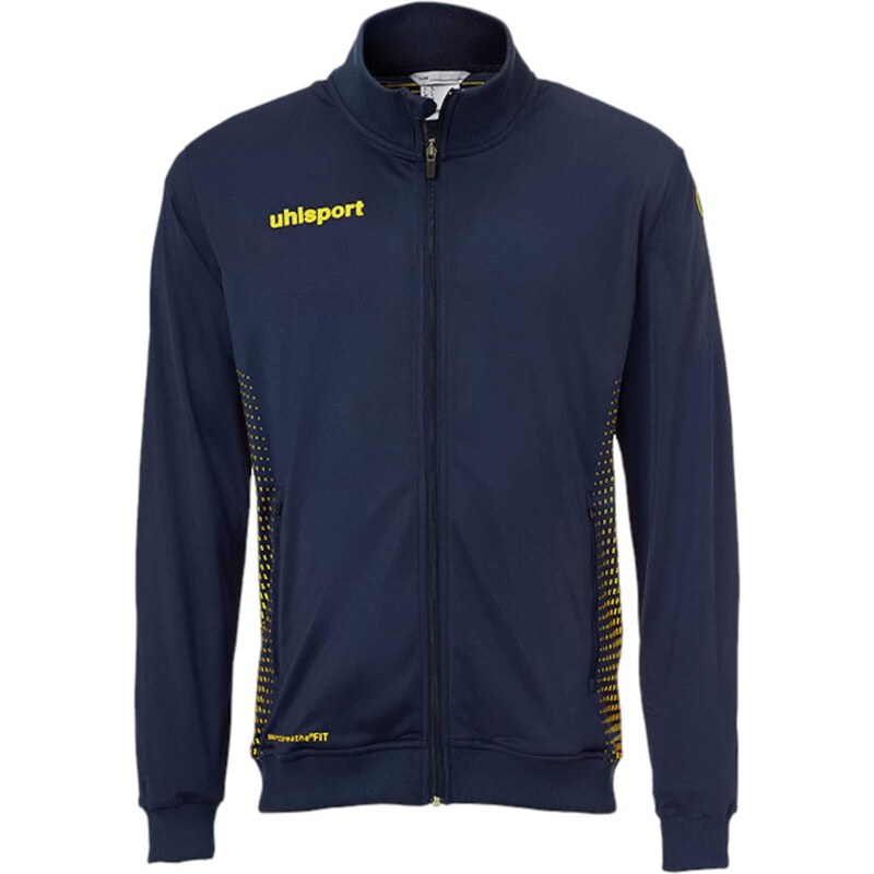 UHLSPORT Sportovní bunda námořnická modř / žlutá