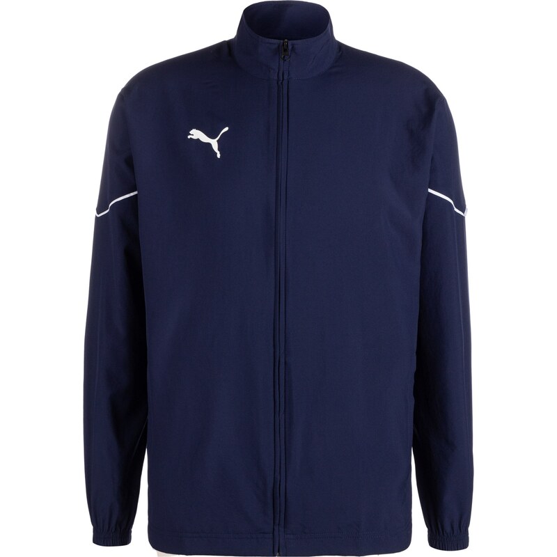 PUMA Sportovní bunda námořnická modř / bílá