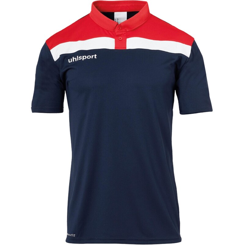 UHLSPORT Funkční tričko námořnická modř / červená / bílá 113474178