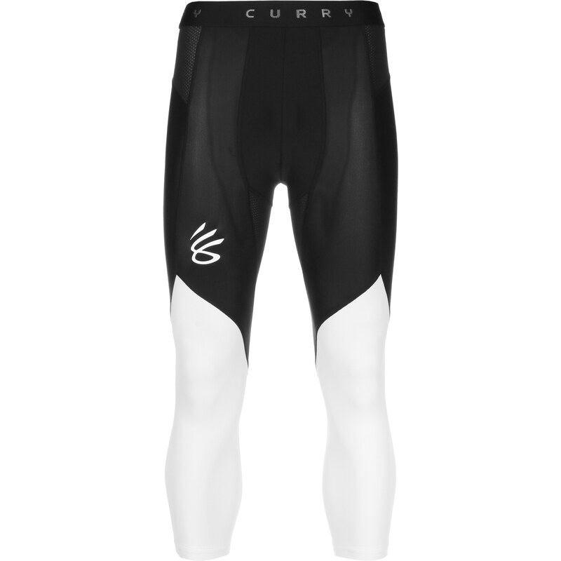 UNDER ARMOUR Sportovní kalhoty Stephen Curry černá / bílá