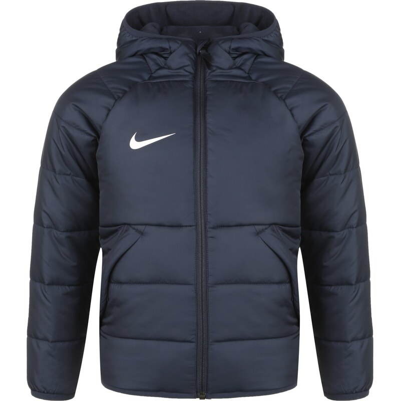 NIKE Sportovní bunda Academy Pro noční modrá / bílá