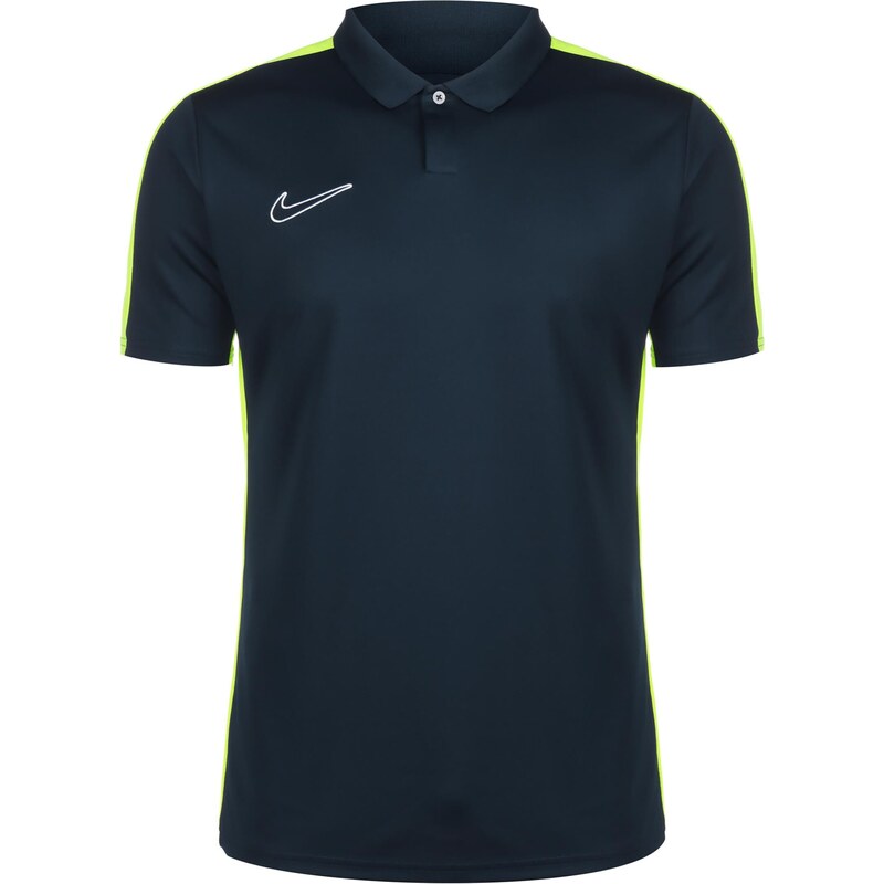 NIKE Funkční tričko Academy 23 marine modrá / světle žlutá /