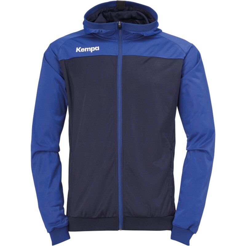 KEMPA Sportovní bunda modrá / černá / bílá