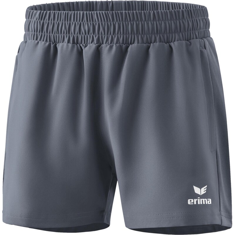 ERIMA Sportovní kalhoty šedá / bílá