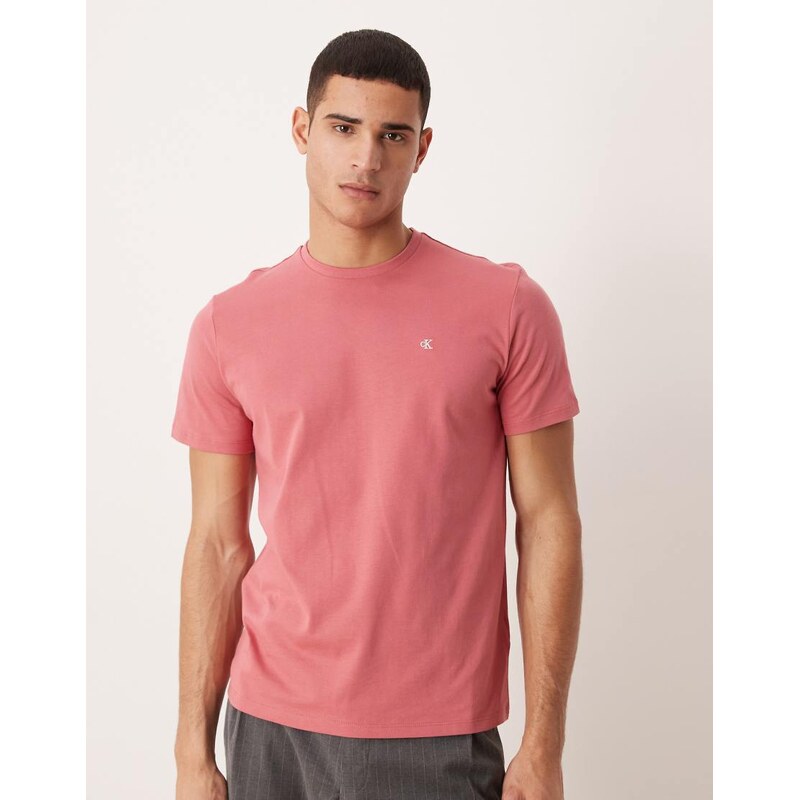 Calvin Klein Jeans Classic Monogram t-shirt in pink