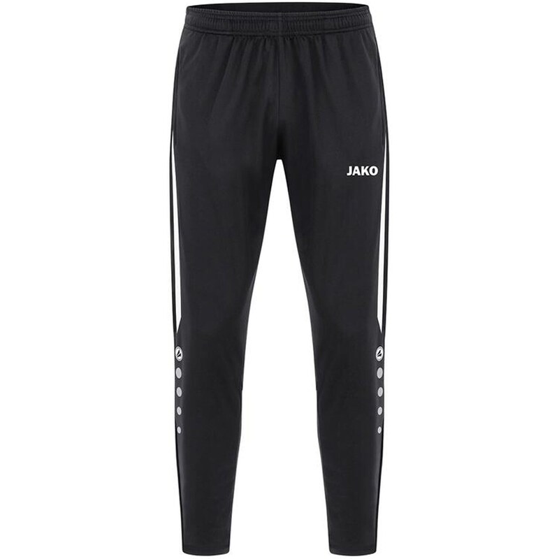JAKO Sportovní kalhoty Power černá / bílá