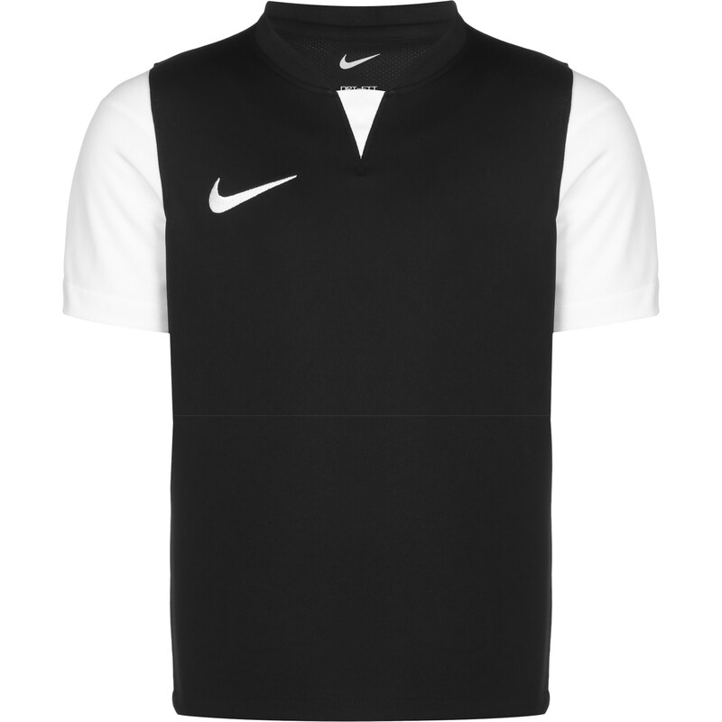 NIKE Funkční tričko Trophy V černá / bílá