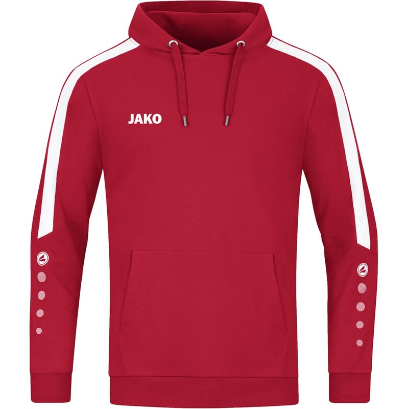 JAKO Sportovní mikina červená / bílá 113478011